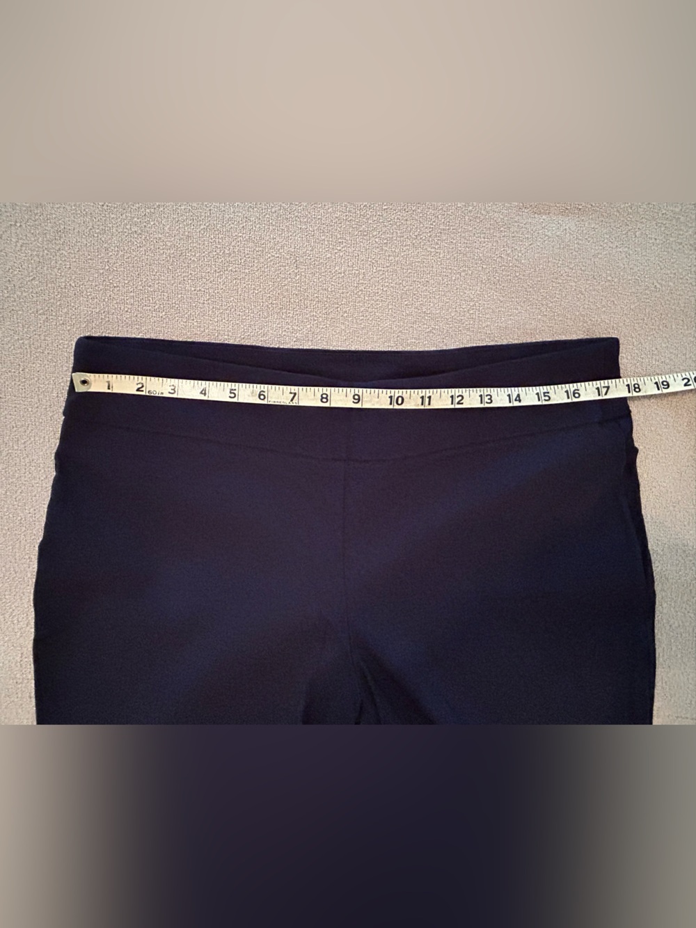 Ruby Rd. Dark Navy Stretch Capris - Picture 5 of 6